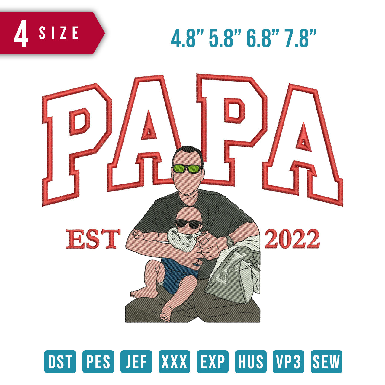 PAPA Green Eyeglasses