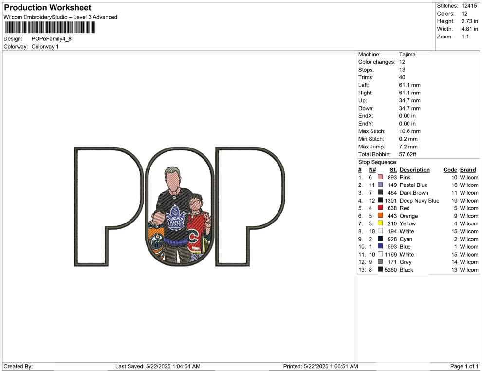POP O Family