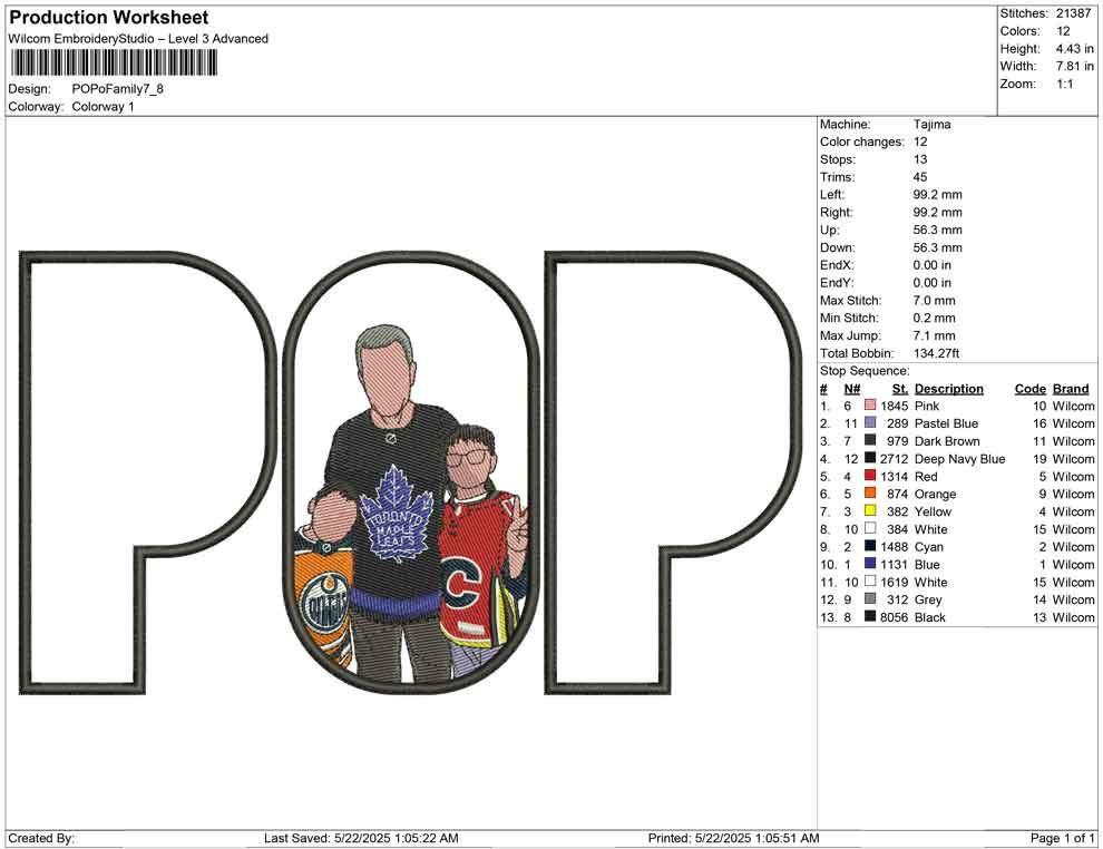 POP O Family