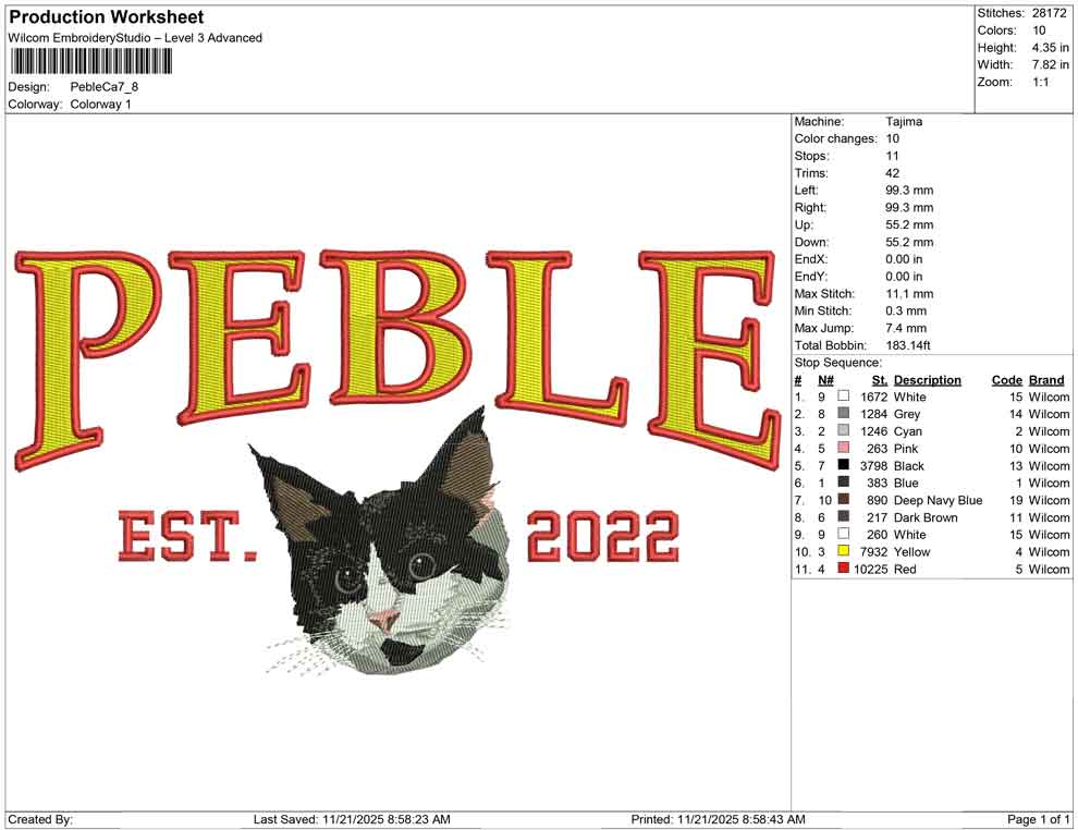 Peble Cat
