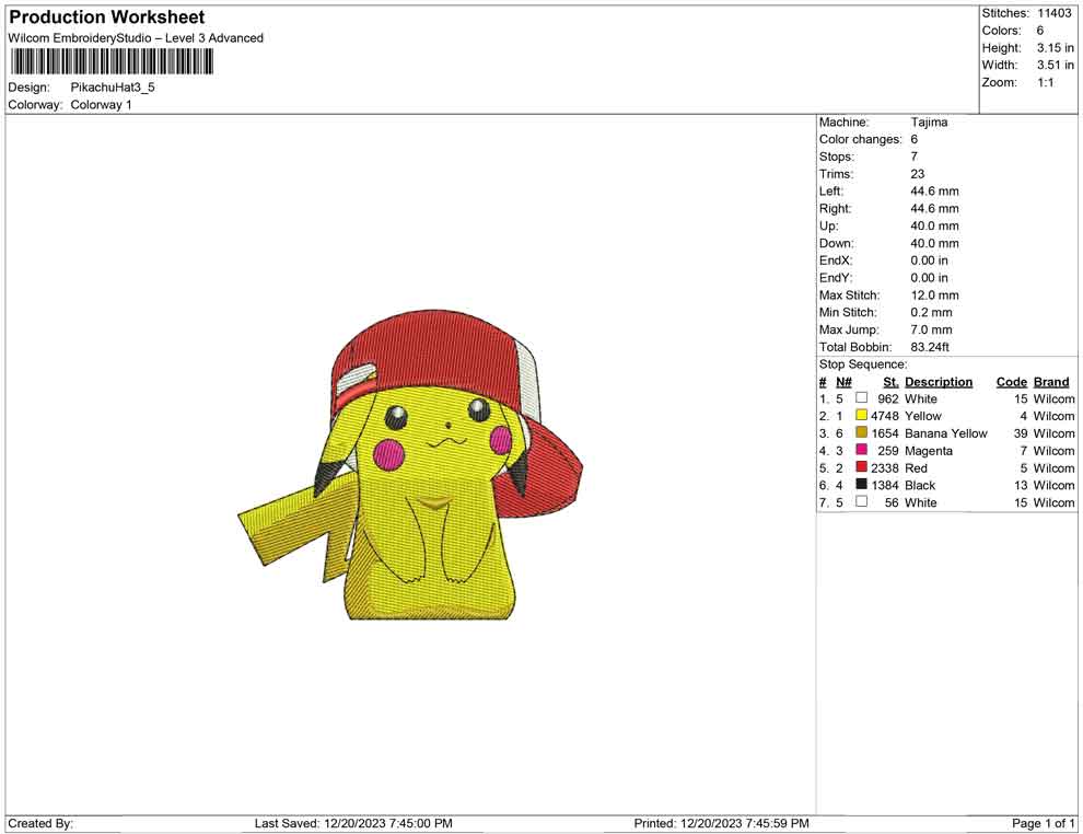 Pikachu make hat