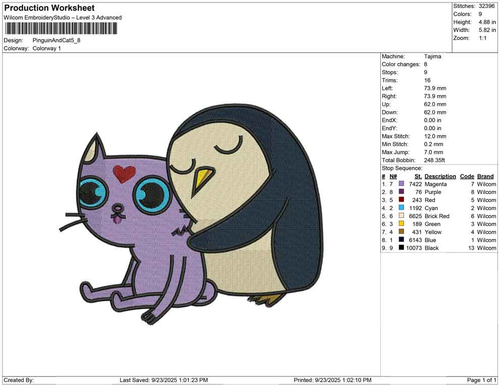 Pinguin And Cat