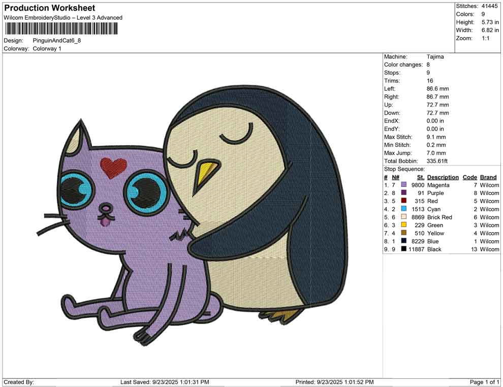 Pinguin And Cat