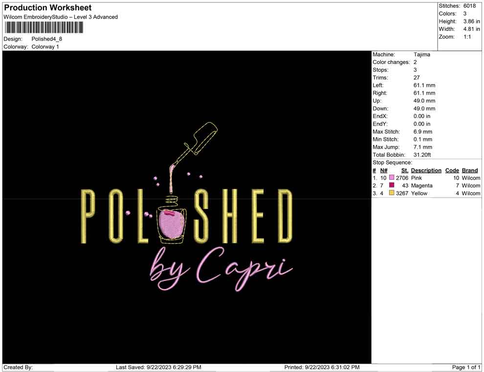 Polished