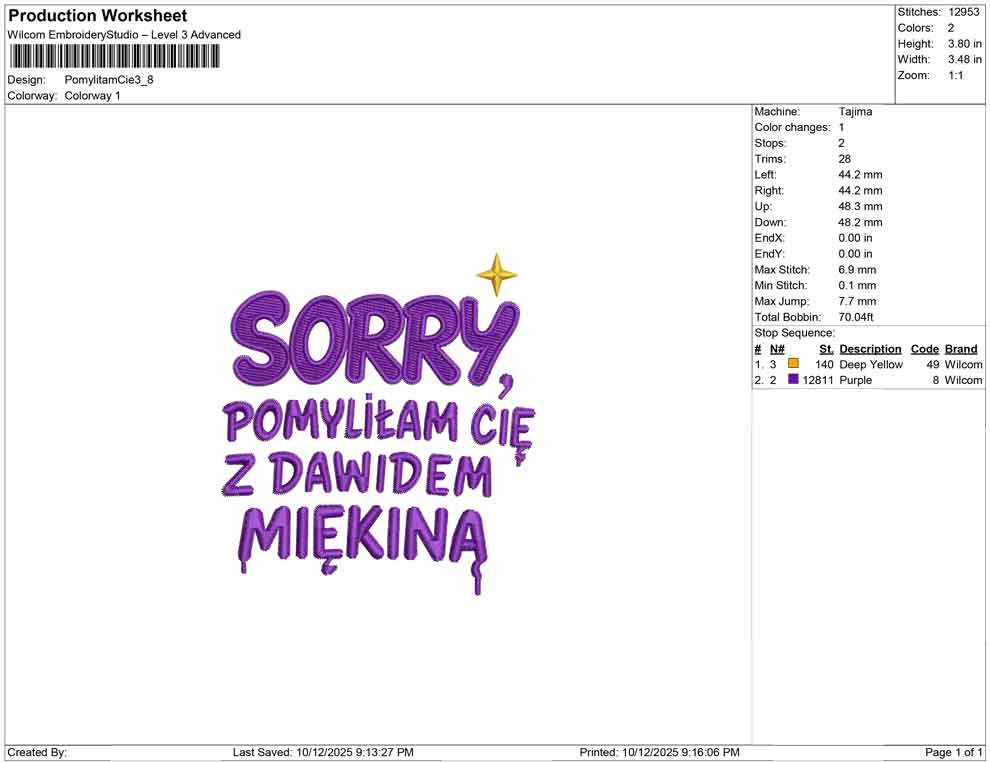 Pomylitam Cie
