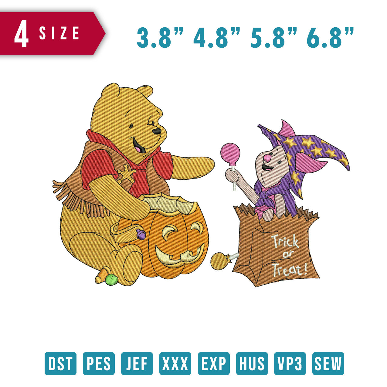 Pooh And Piglet Halloween