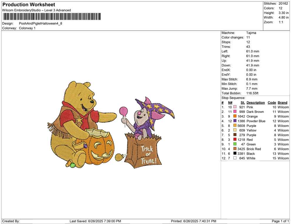Pooh And Piglet Halloween