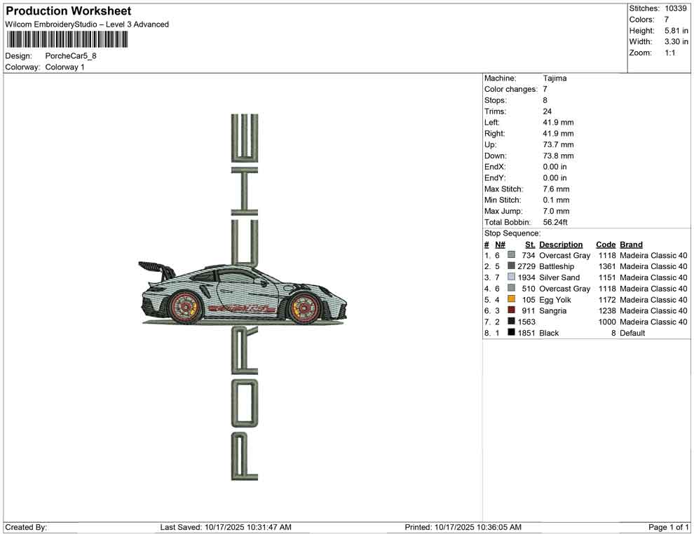 Porche Car