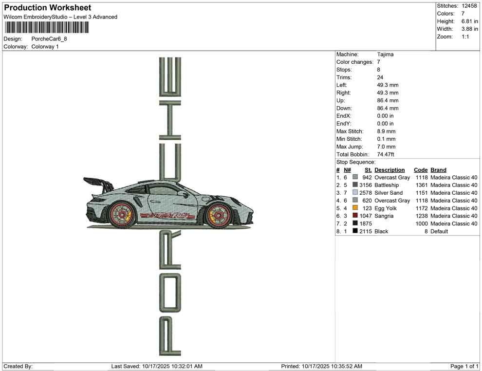 Porche Car