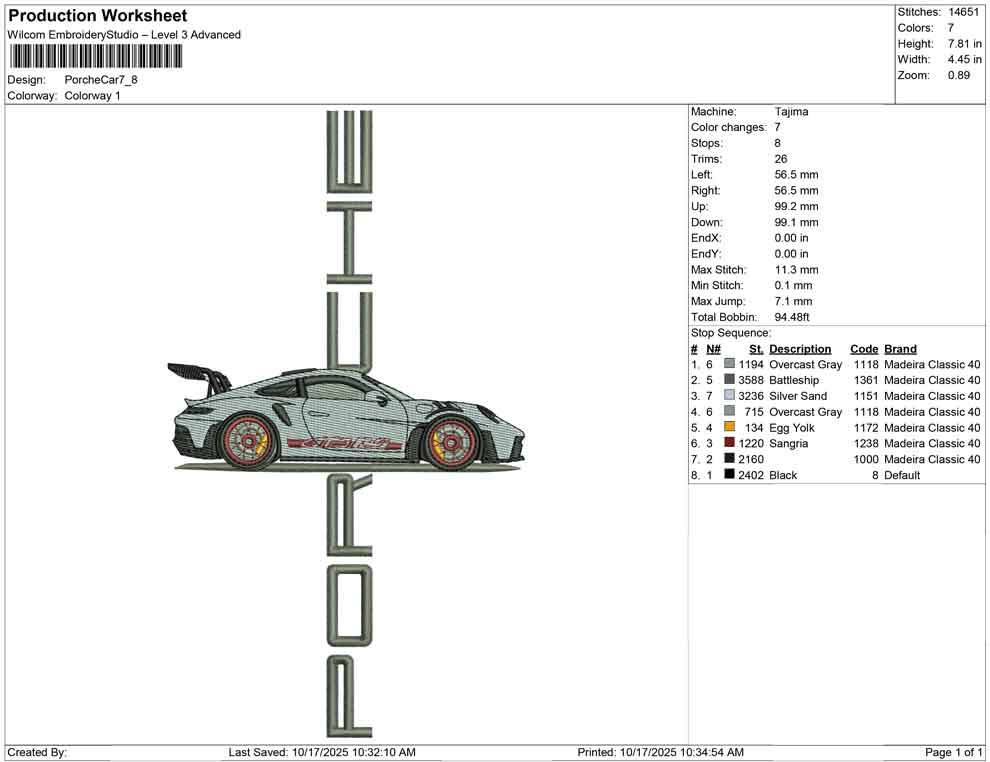 Porche Car
