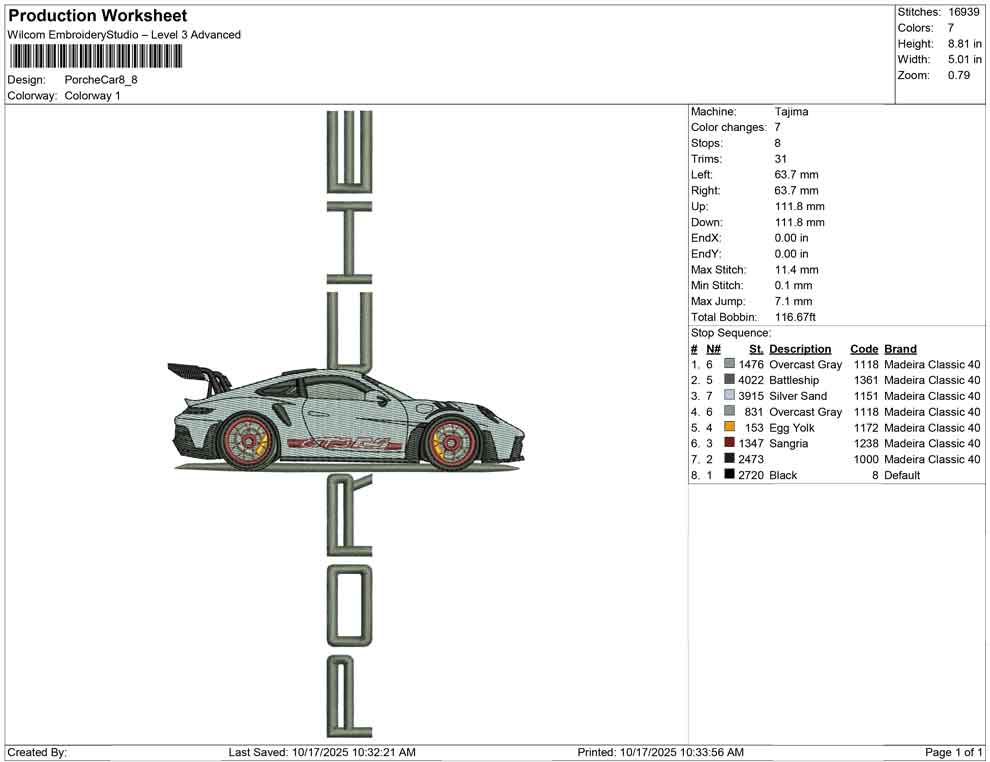 Porche Car