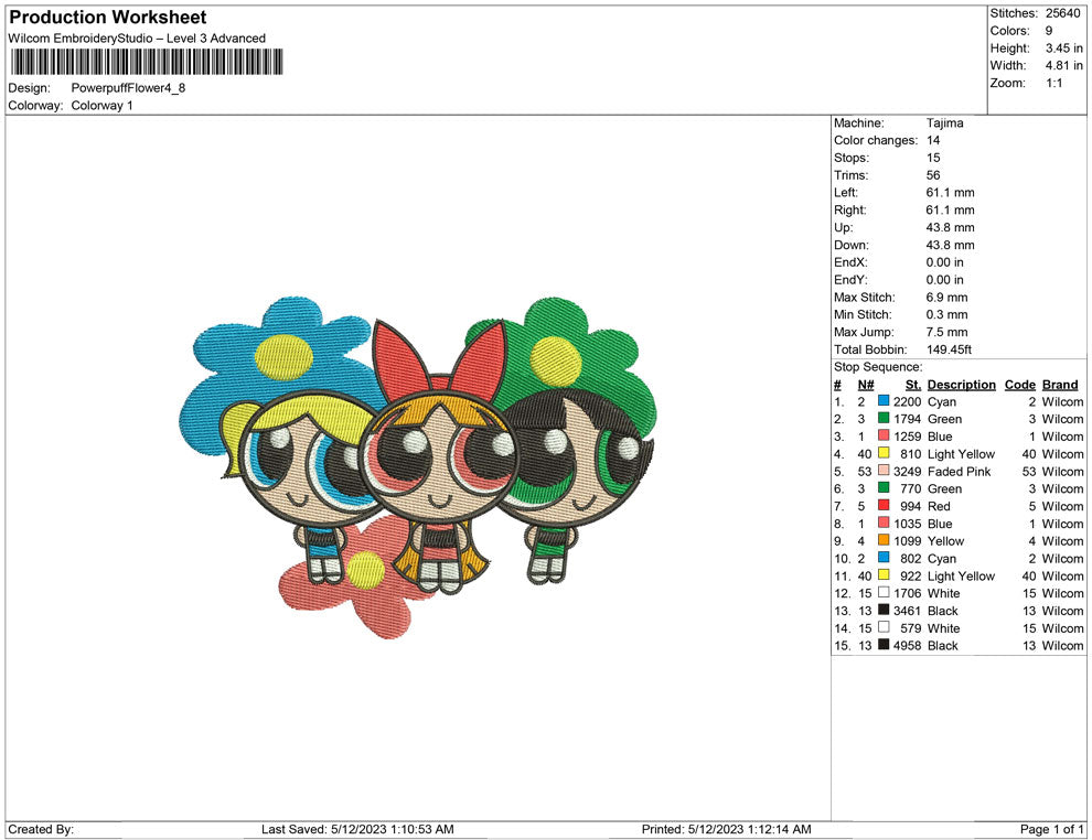 Power puff Flower
