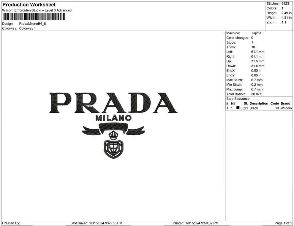 Prada Milano B