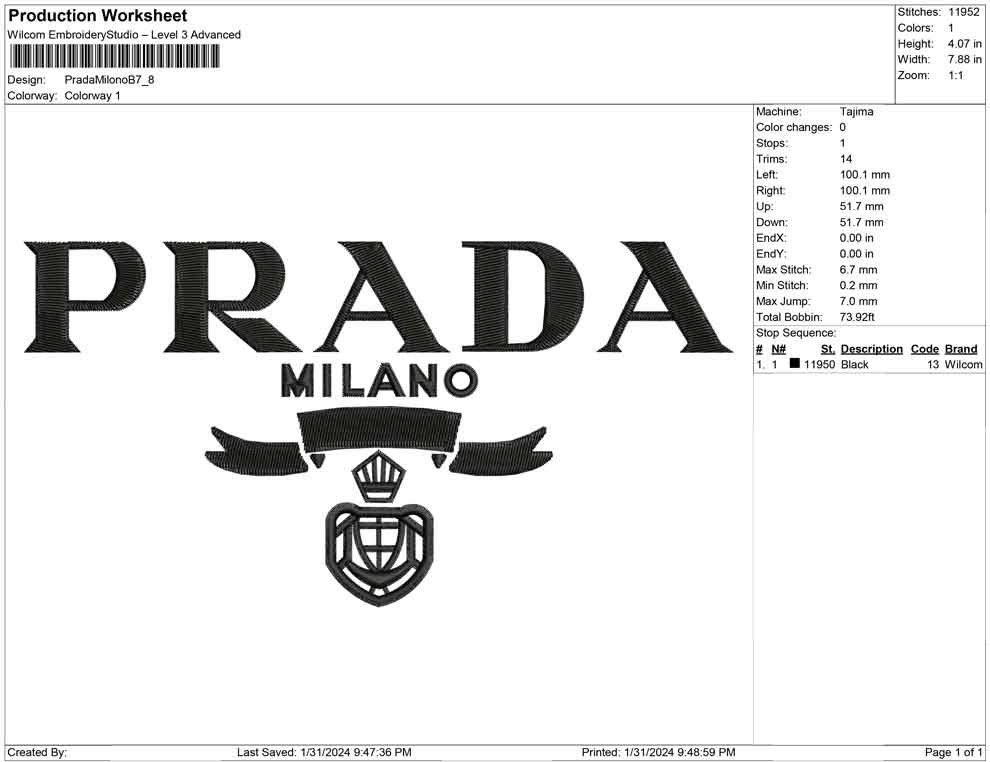 Prada Milano B