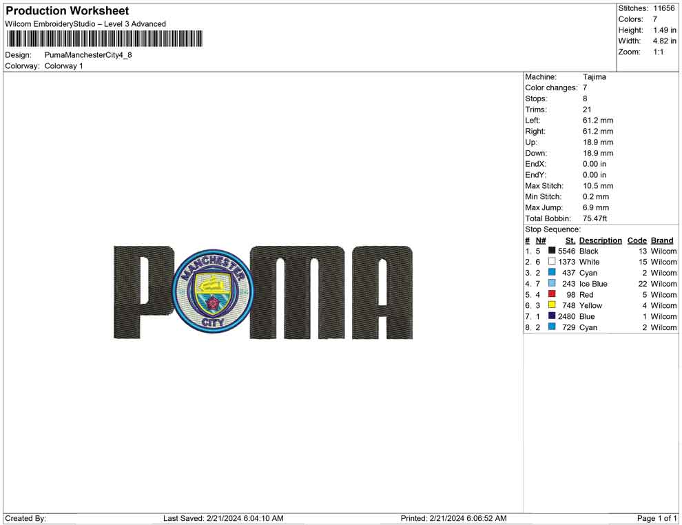 Puma Manchester City