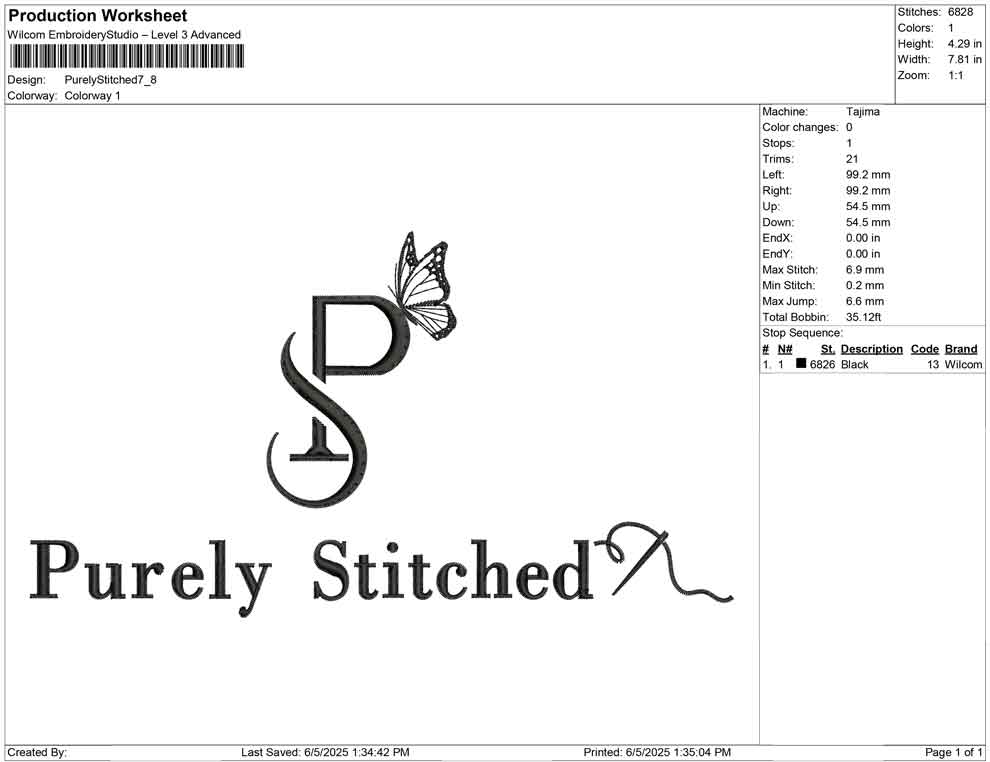 Purely Stitched