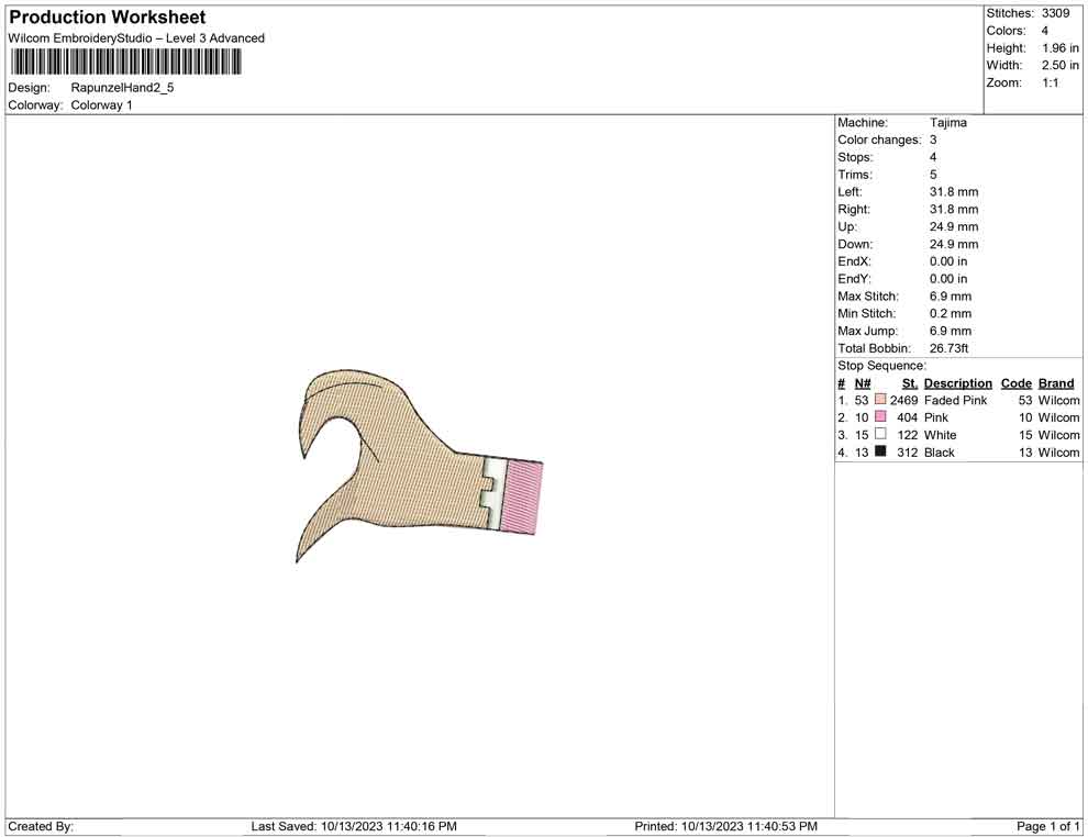 Rapunzel Hand