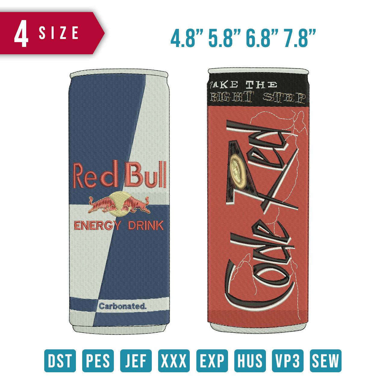 Red bull and codered bottles