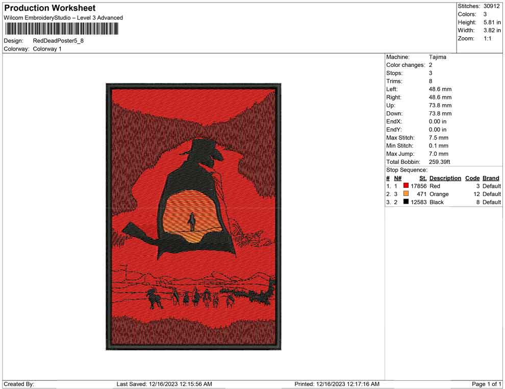 Red Dead Poster