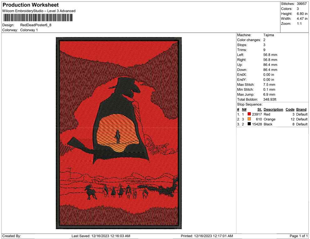 Red Dead Poster