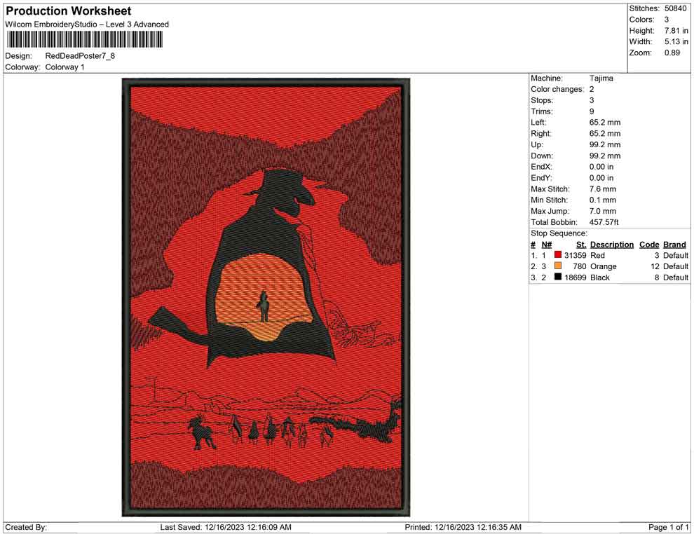 Red Dead Poster