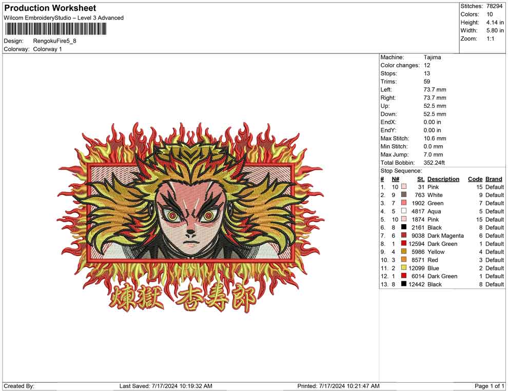 Rengoku Fire