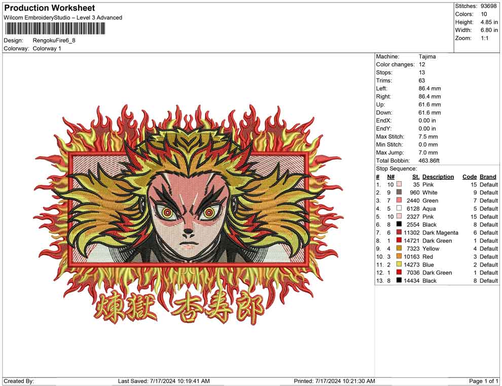 Rengoku Fire