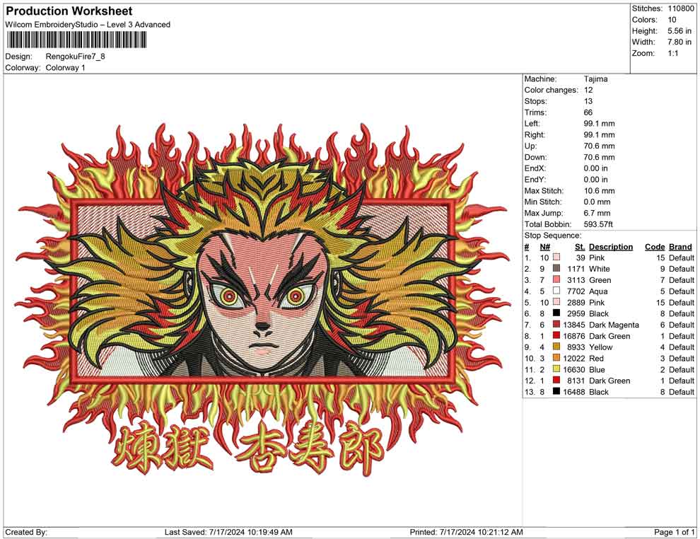 Rengoku Fire