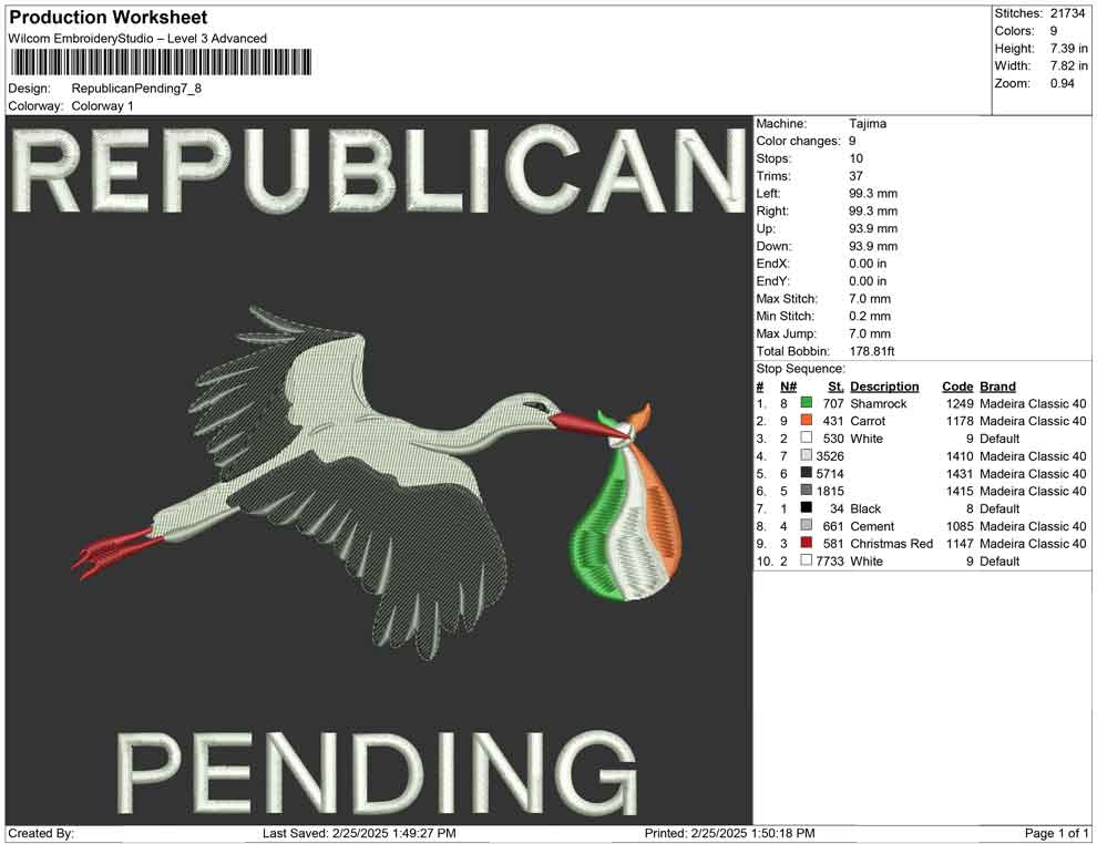 Republican Pending