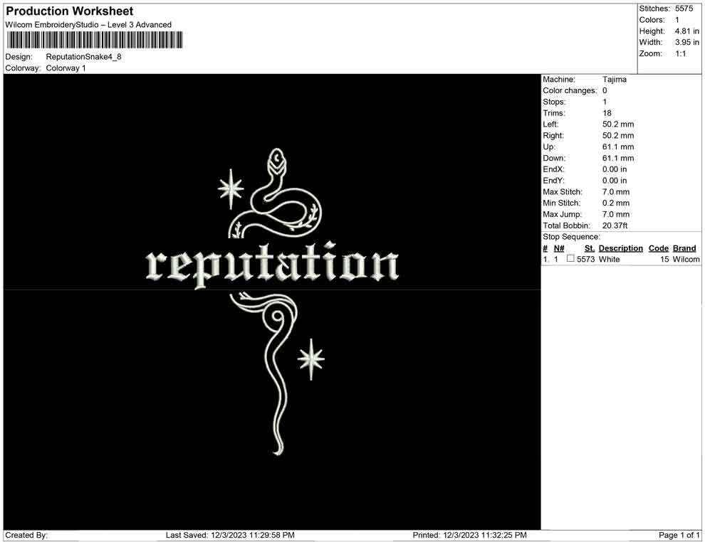 Reputation Snake
