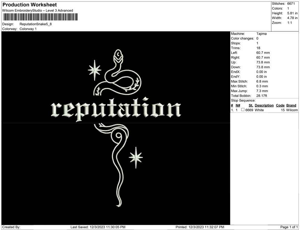 Reputation Snake