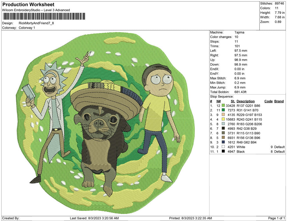 Rick morty and friend