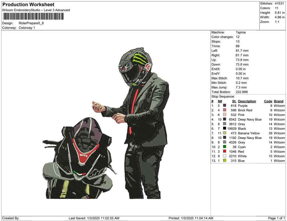 Rider Prepare