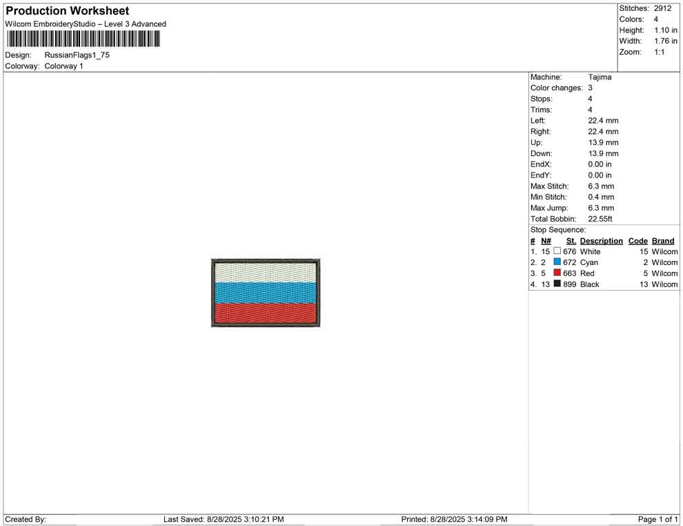 Russian flags