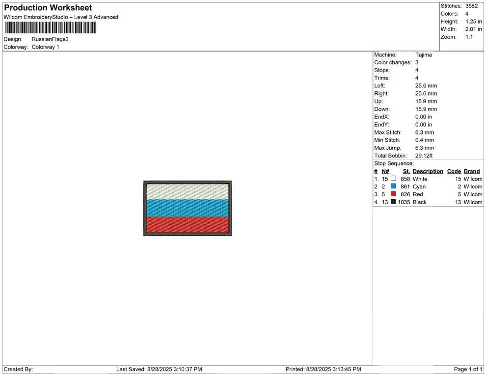 Russian flags