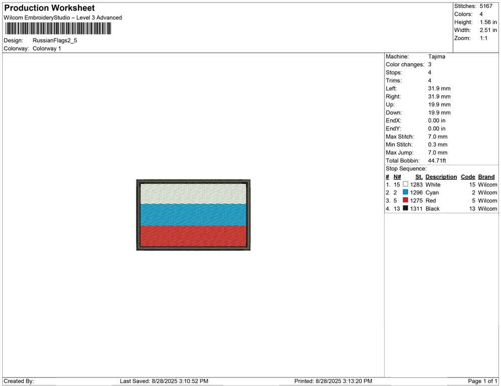 Russian flags
