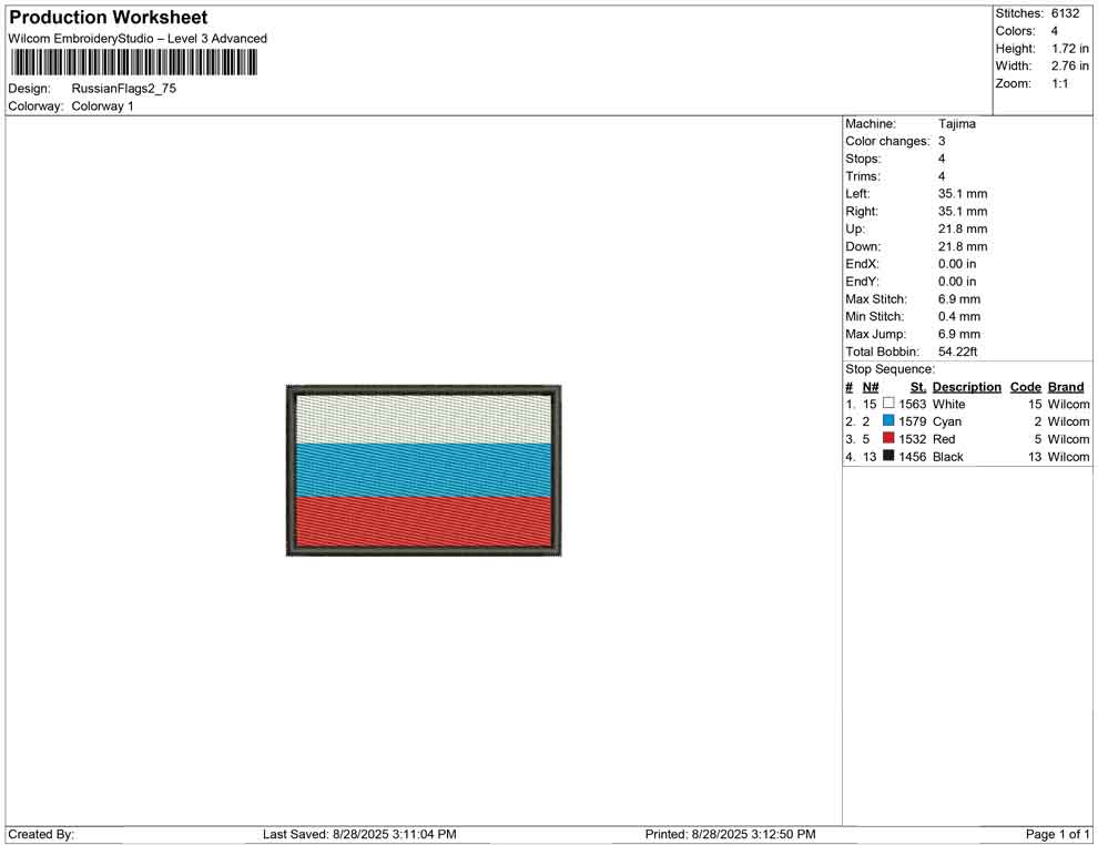 Russian flags