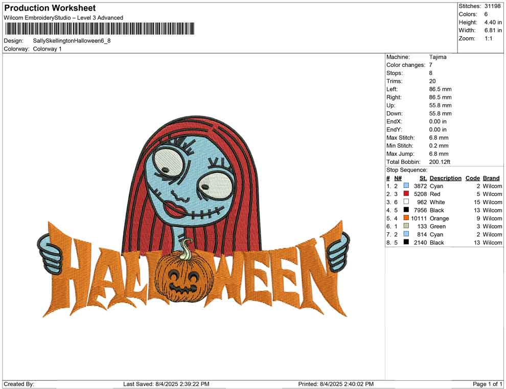 Sally Skellington Halloween