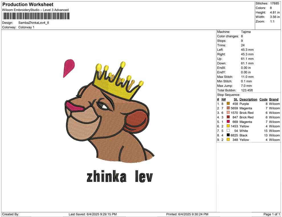 Samba Zhinka Lev