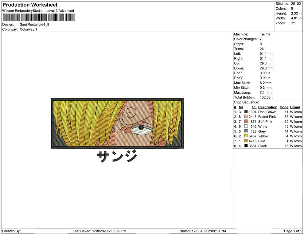 Sanji Rectangle