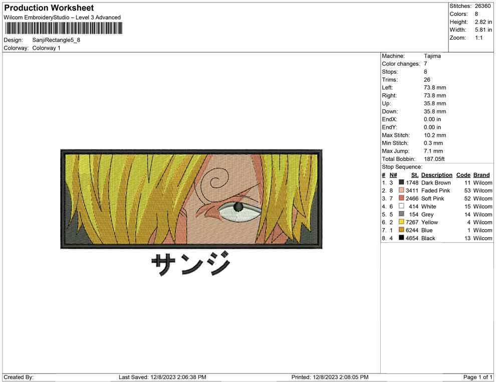 Sanji Rectangle