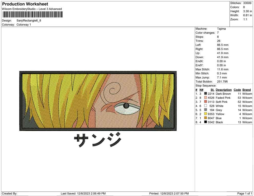 Sanji Rectangle