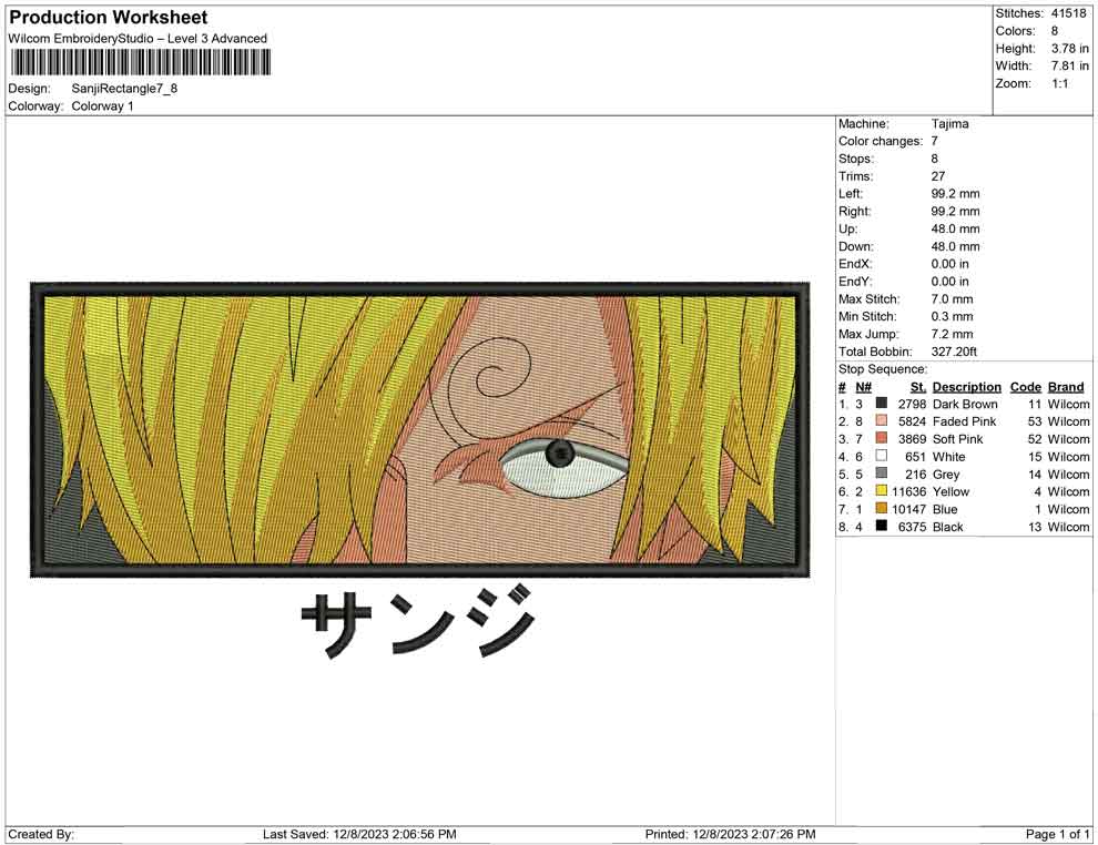 Sanji Rectangle