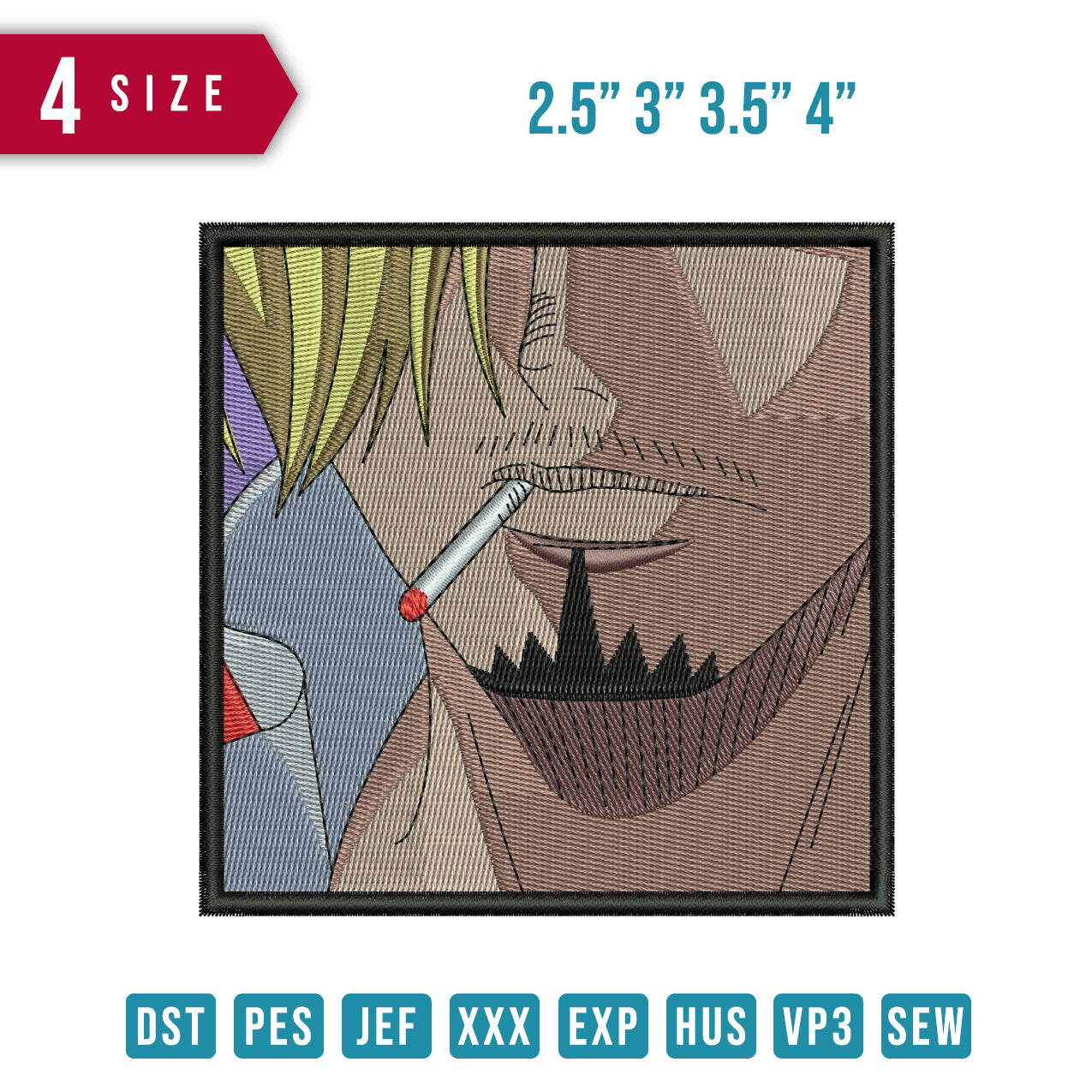 Sanji Smoke rectangle