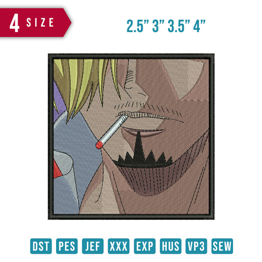 Sanji Smoke rectangle