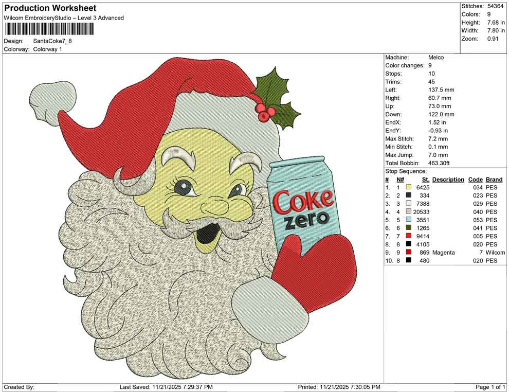 Santa Coke
