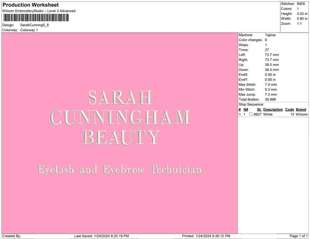 Sarah Cunning