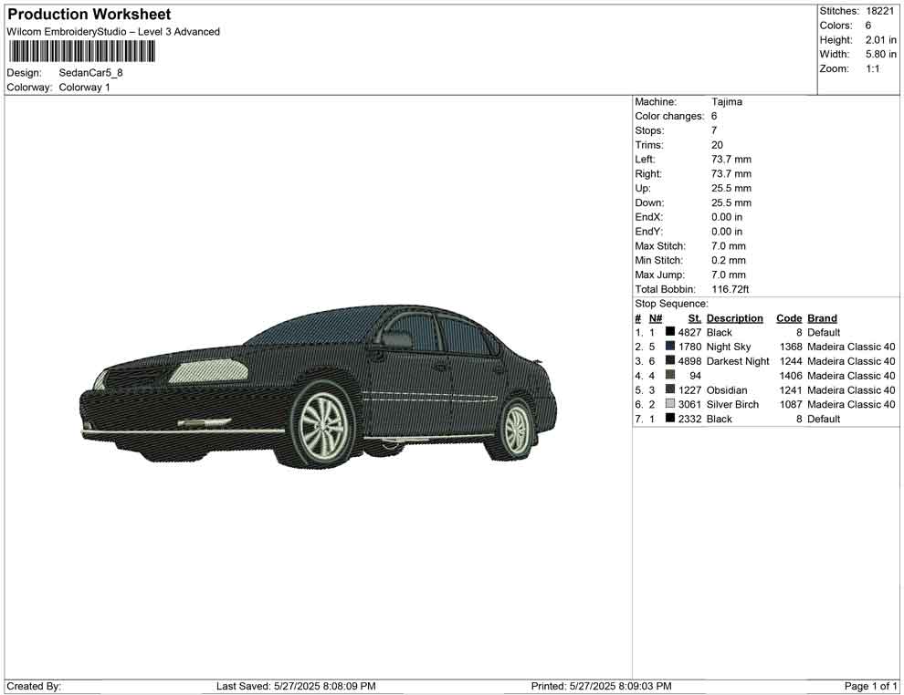Sedan Car