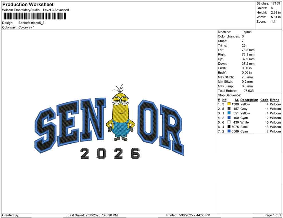 Senior Minions
