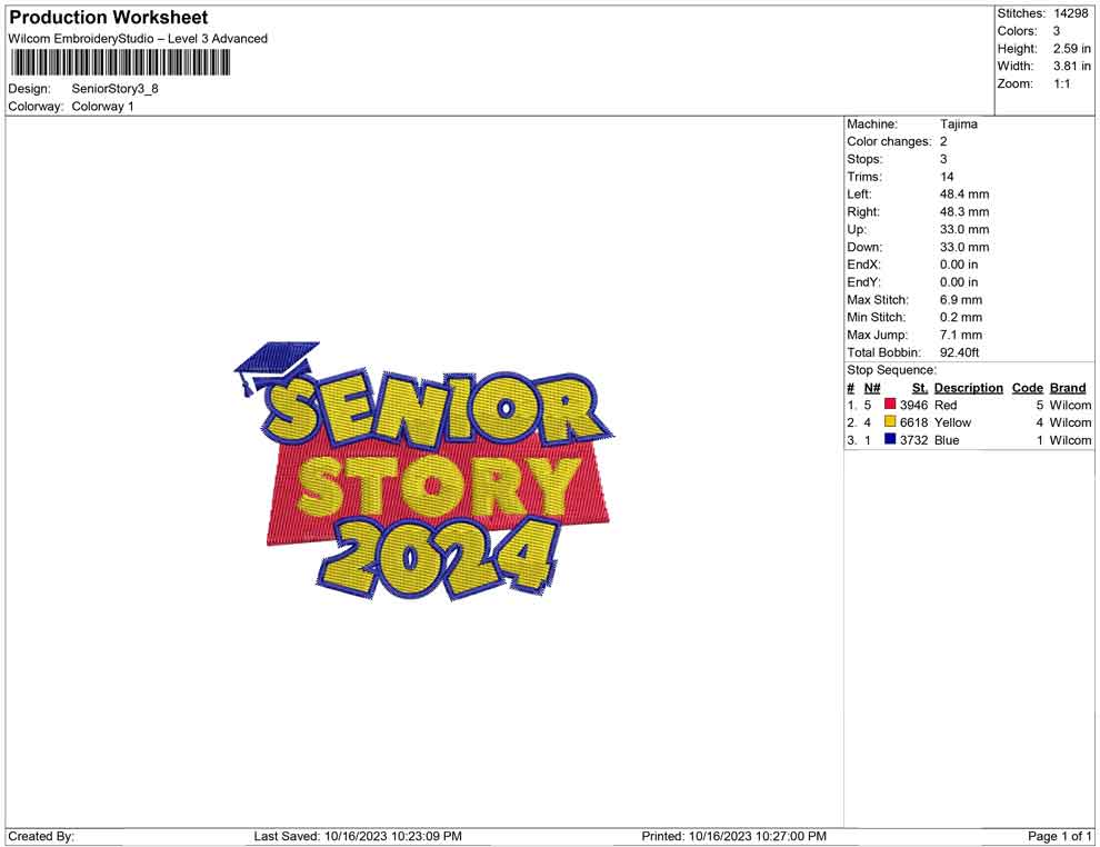 Senior Story